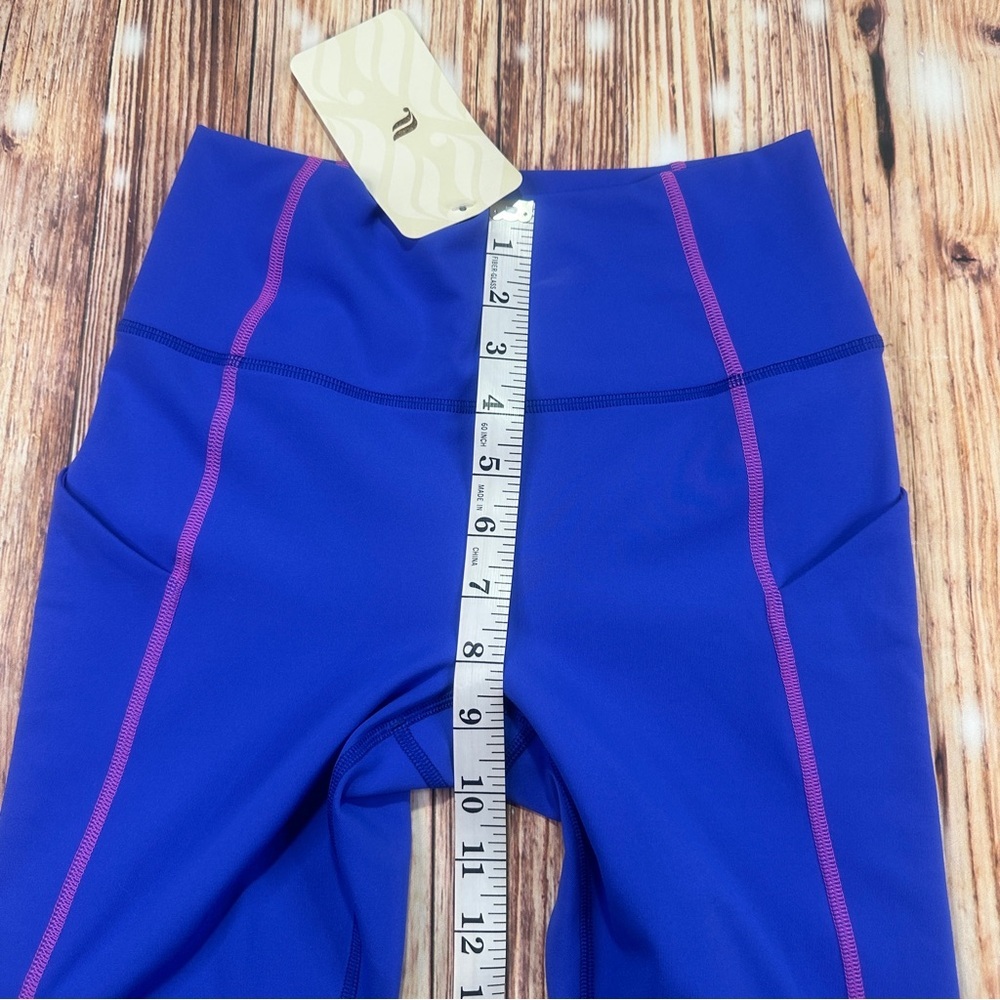 FABLETICS PURELUXE OASIS HIGH-WAISTED 7/8
EXTREME ROYAL/PINK ESCAPE LEGGING XS - Picture 8 of 16